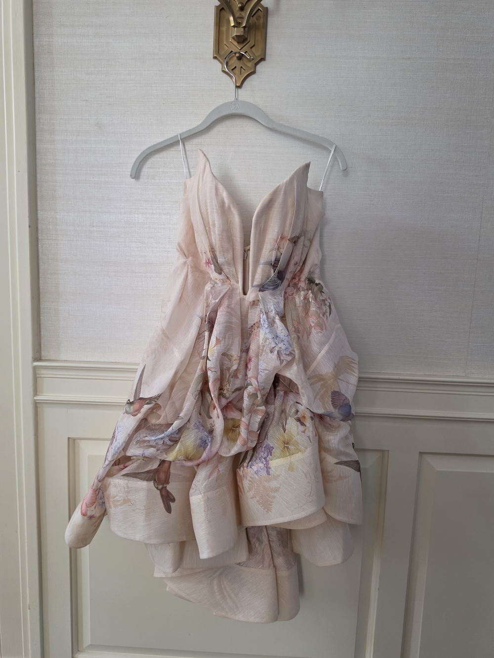 Zimmermann Illuminate Draped Mini Dress
